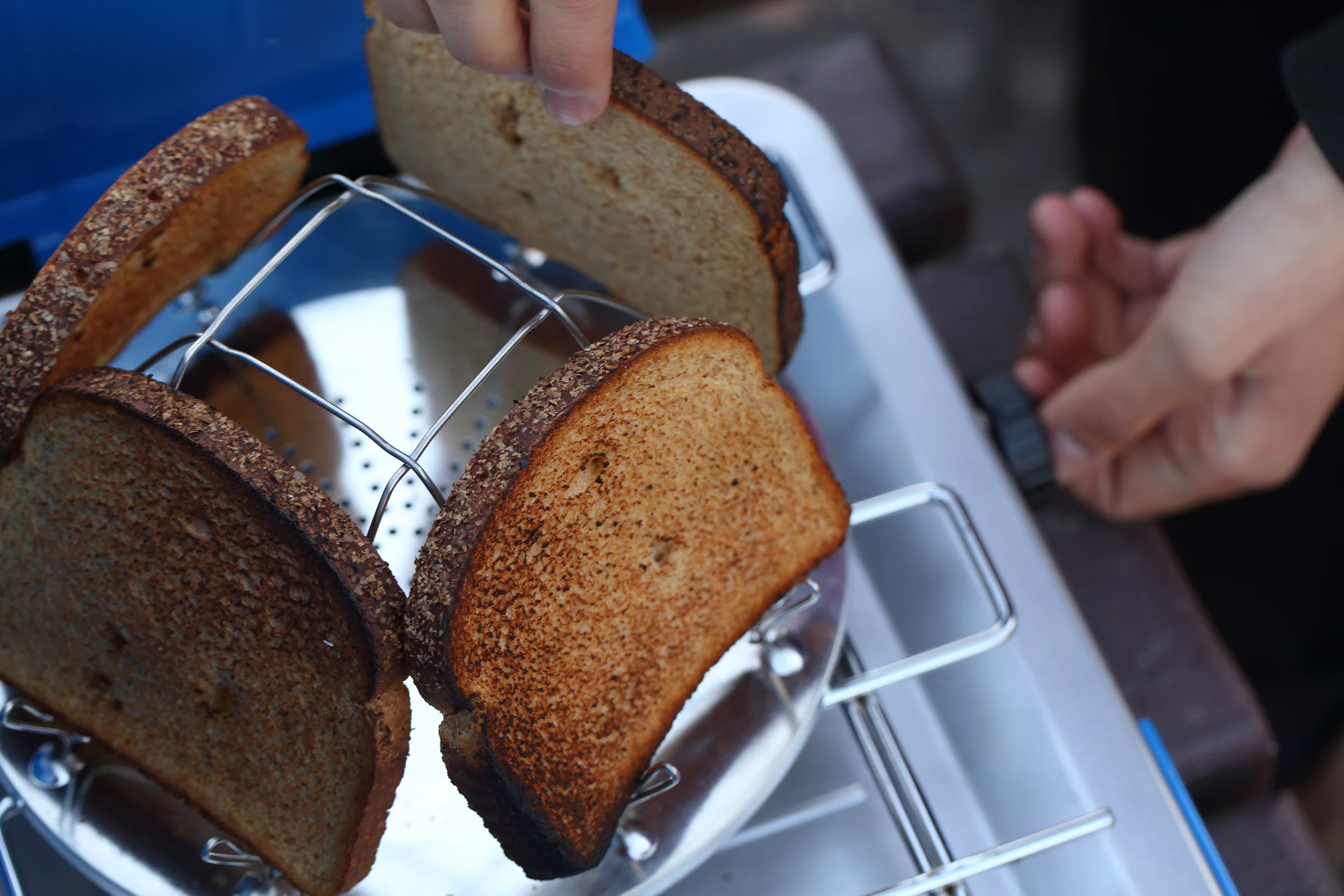Camp Stove Toaster - Image 4